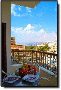 Al Qidra Hotel - Вид на город