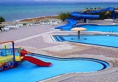 Dead Sea Spa - вид на бассейн