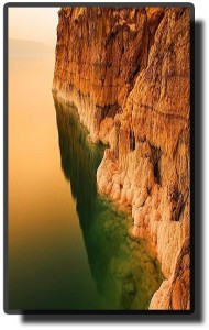 Мертвое море закат - отражение воды